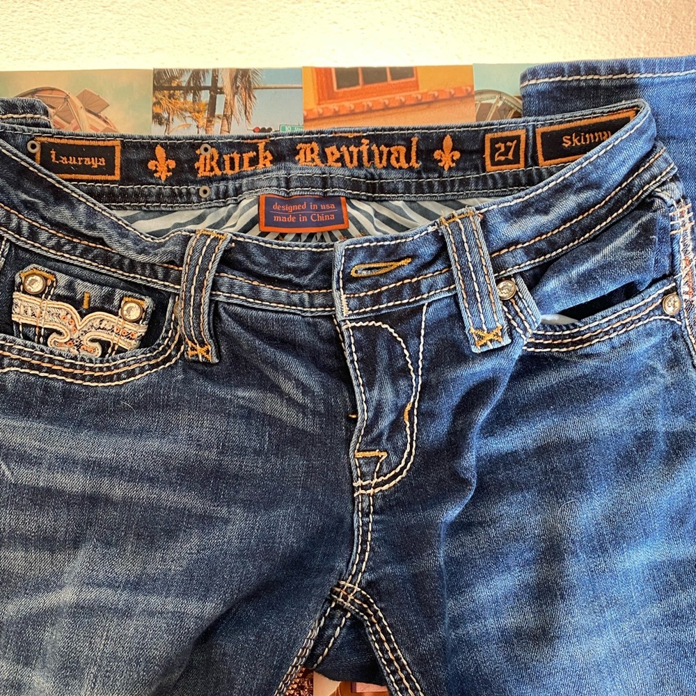 Rock Revival Straight Leg Jean